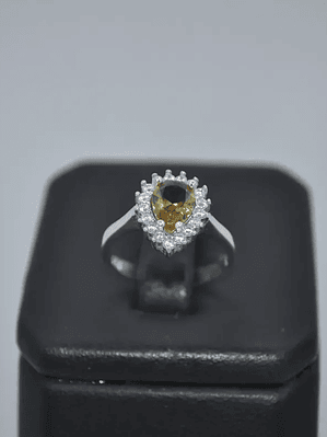 Anillo De Plata Ley 925 Con Piedra Turca Sultanita