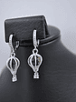 Aretes Candongas Globo Aerostático Con Sultanita - Miniatura 3
