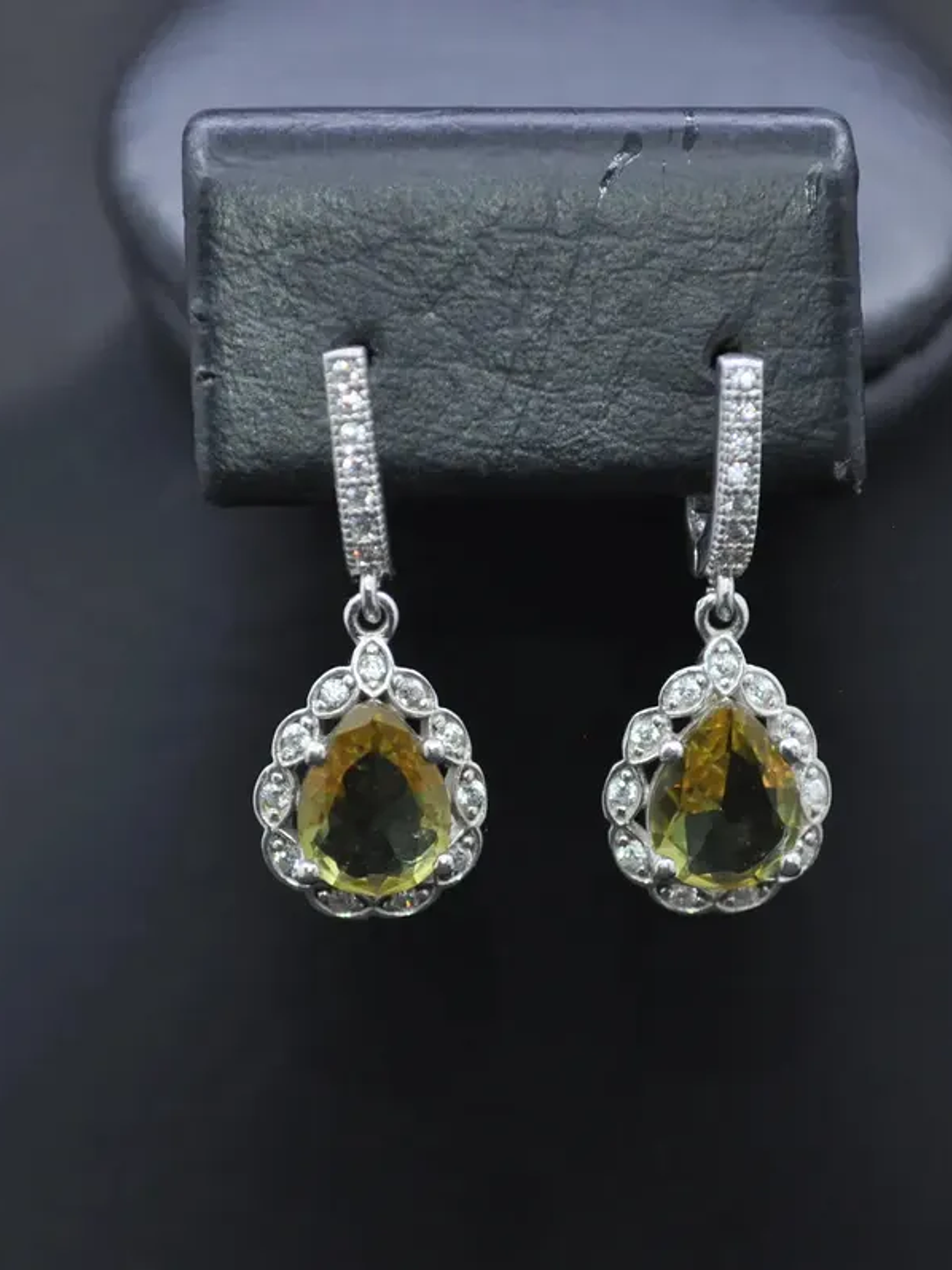 Aretes Con Piedra Turca Que Cambia De Color 2