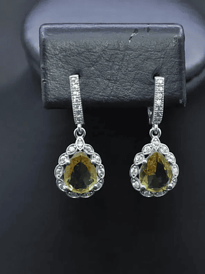 Aretes Con Piedra Turca Que Cambia De Color