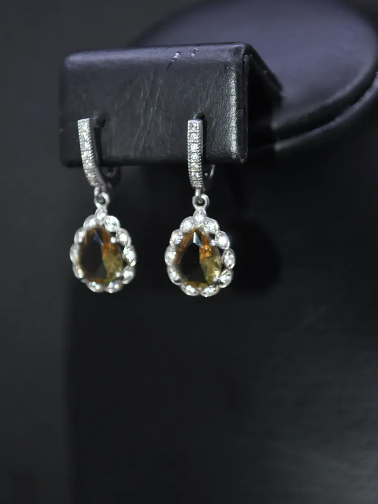 Aretes Con Piedra Turca Que Cambia De Color 3