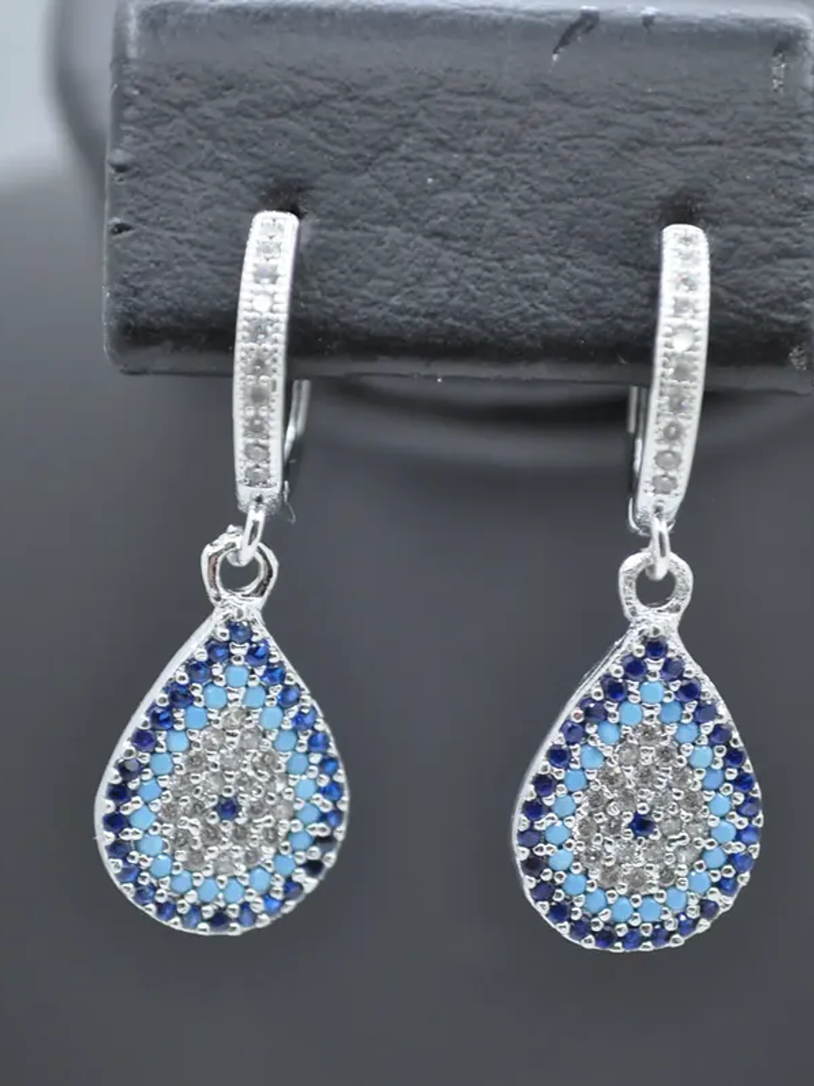 Aretes En Forma De Gota Con Ojo Turco 2