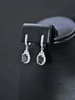 Aretes Plata En Plata Topacio Místico Elegantes - Miniatura 3