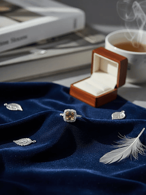 Precioso Anillo Cuadrado Con Sultanita Y Circones En Plata