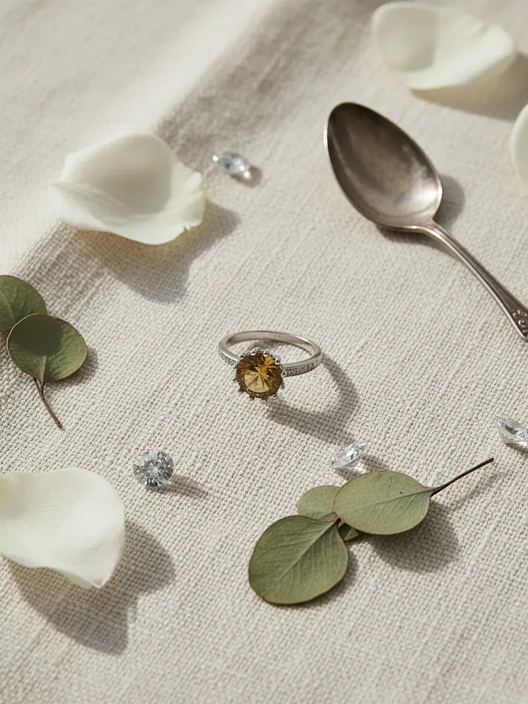 Precioso Anillo En Plata Con Piedra Sultanita 1