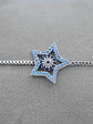 Pulsera Delicada Con Forma De Estrella Y Ojo Ajustable - Miniatura 7
