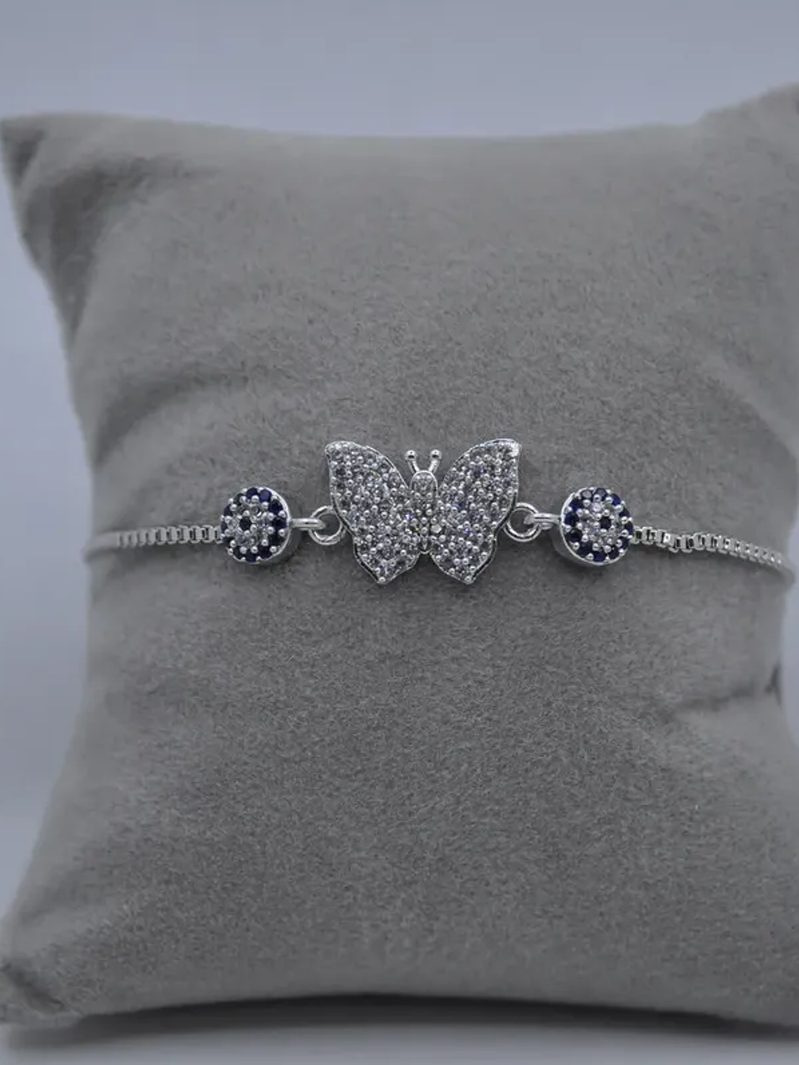 Pulsera De Mariposa Con Ojo Turco 6