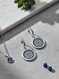 Aretes De Argolla Con Diseño De Ojo Turco Grande - Miniatura 4