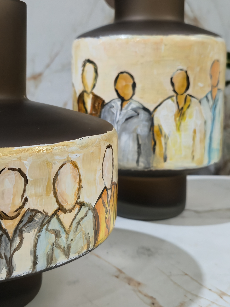 Jarra Vidro Fumado Alvorada 5