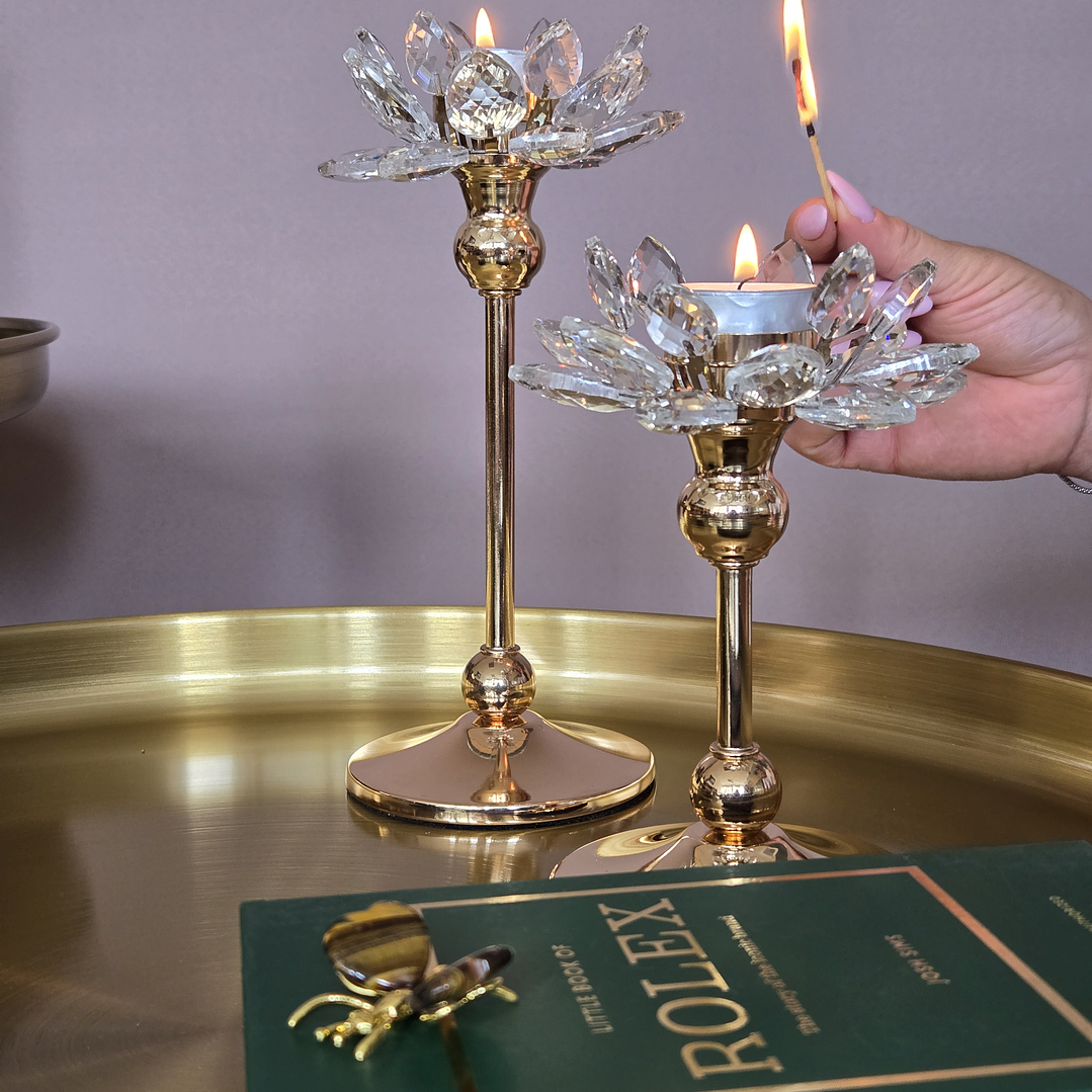 Castiçais Blossom 1