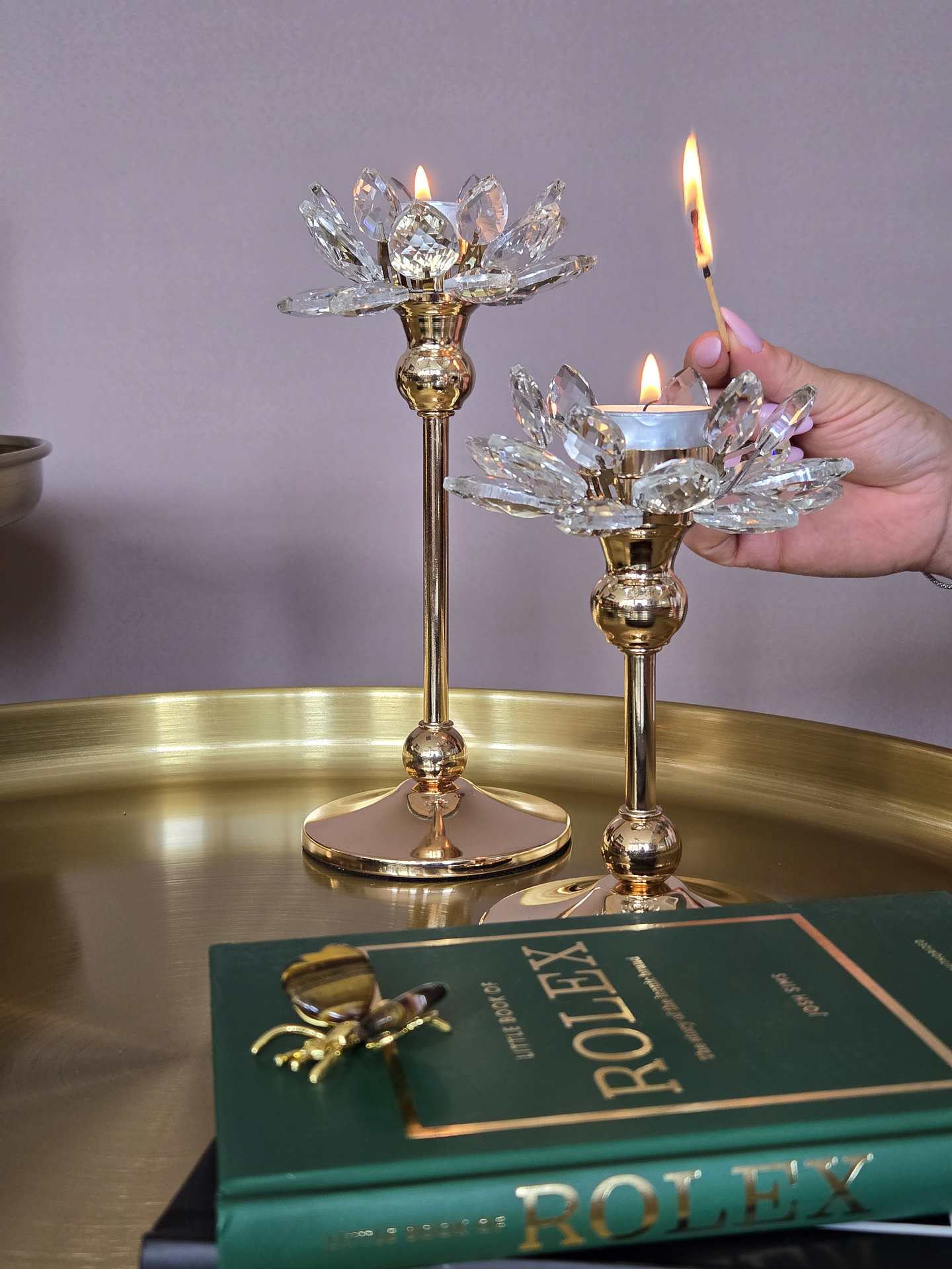 Castiçais Blossom 1