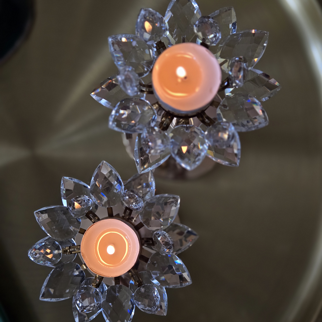 Castiçais Blossom 3