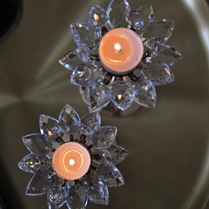 Castiçais Blossom 3