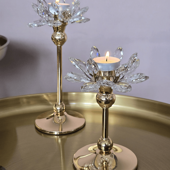 Castiçais Blossom 4