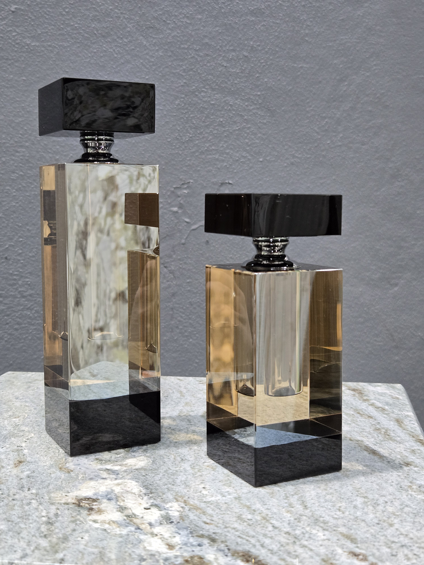 Frasco Cubis - Cristal Decorativo 2