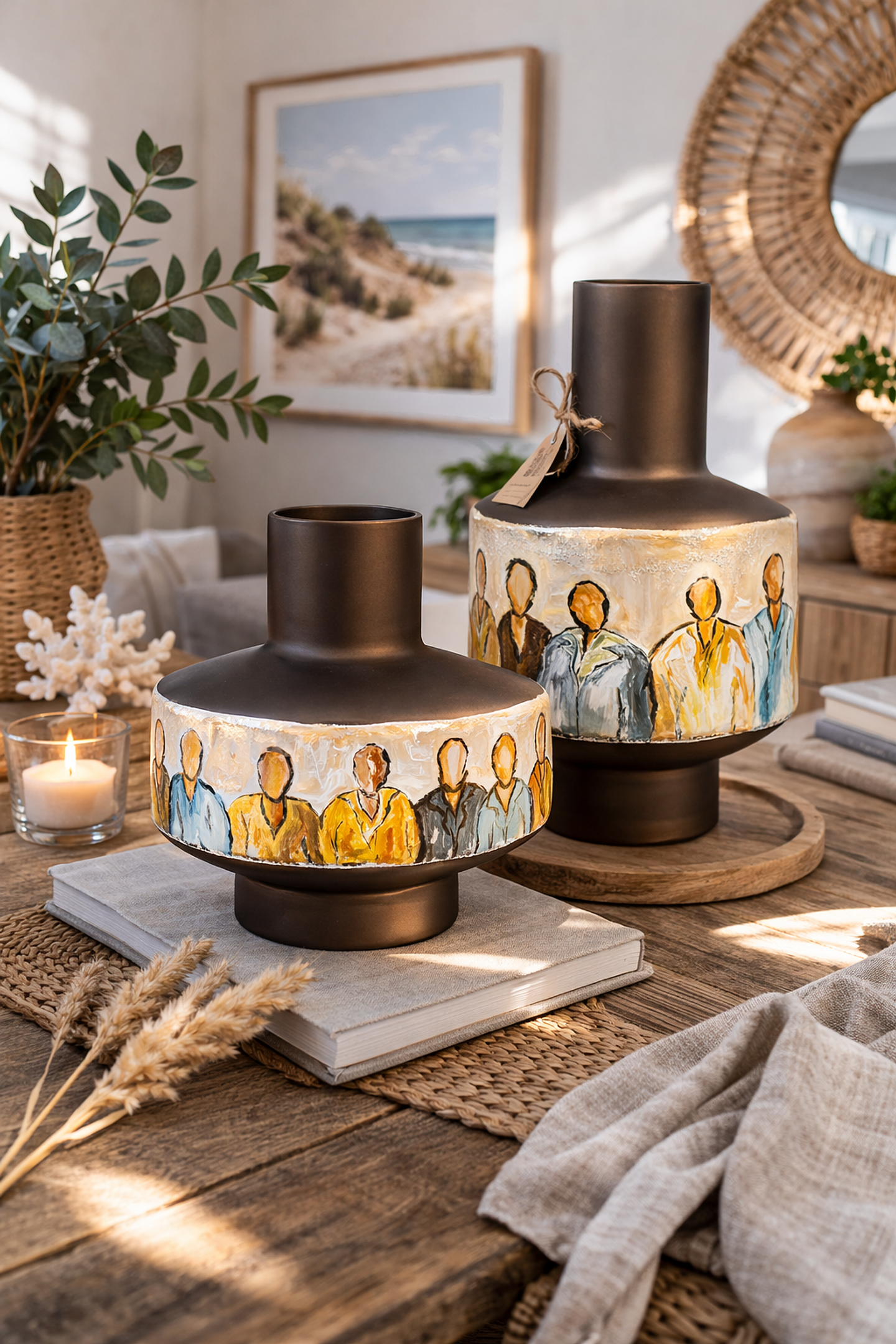 Jarra Vidro Fumado Alvorada 1