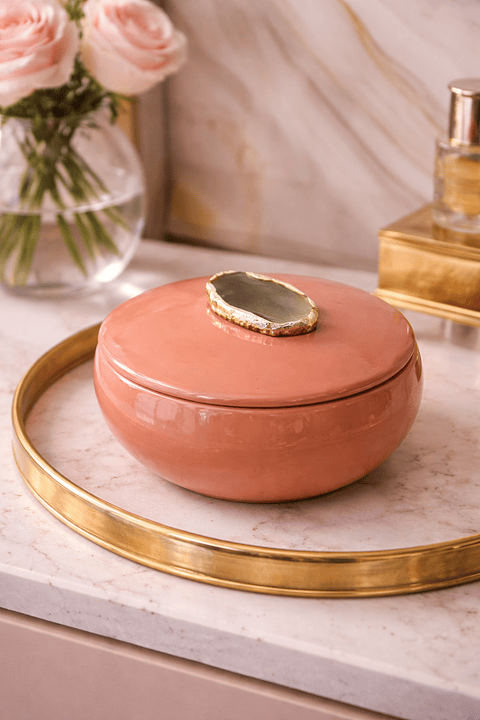 Bomboneira Metal Lacado - Elyra