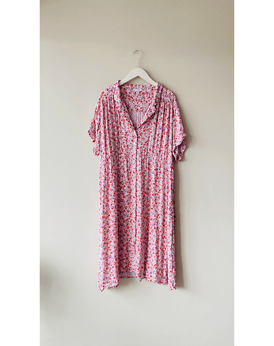 Vestido Rosa Talla XXL 