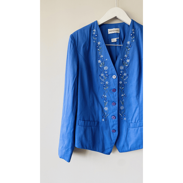 Blazer Bordado Talla M  3