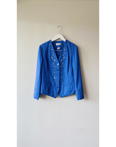 Blazer Bordado Talla M 
