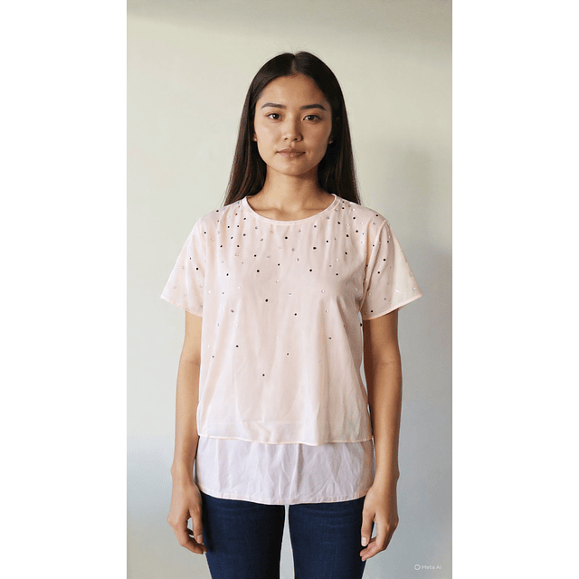 Polera Brillos Talla S 1