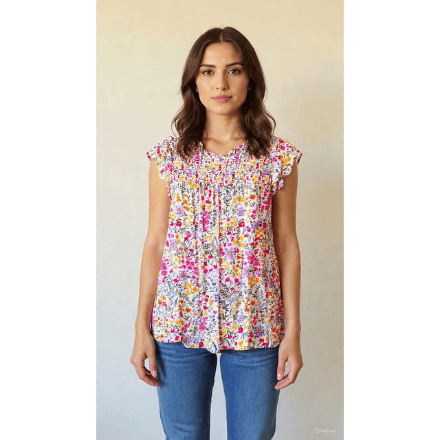 Blusa Rayon Talla S 1