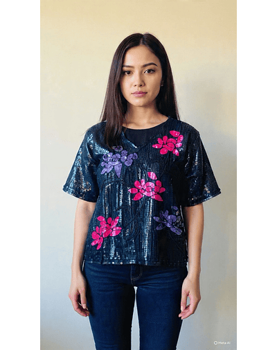 Blusa Seda Talla S/M 