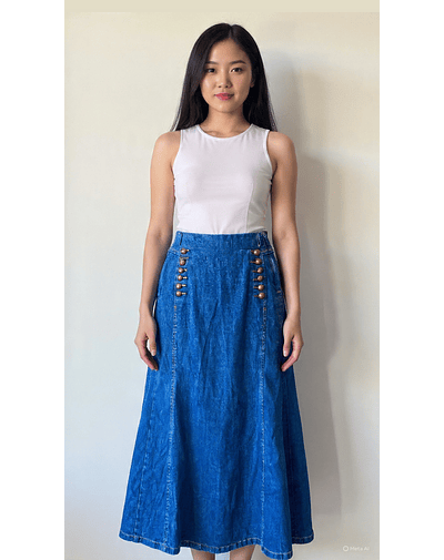 Falda Mezclilla Talla 36