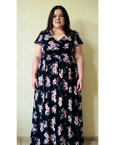 Vestido Viscosa Talla XL