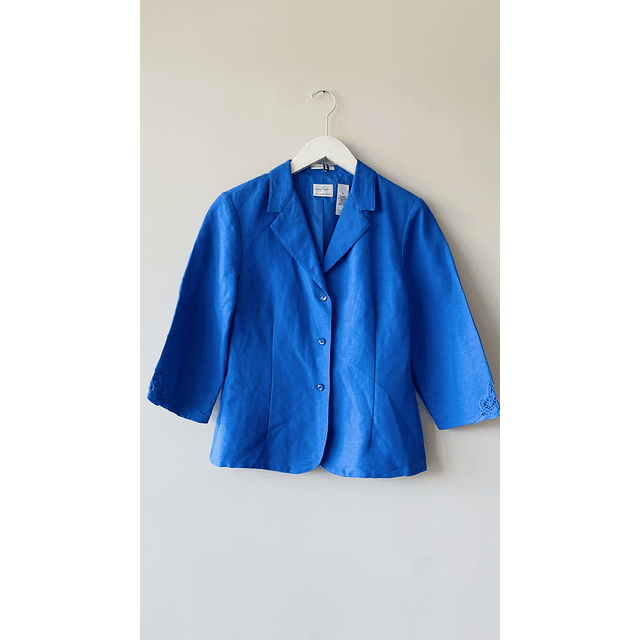 Blazer Lino Rayon Talla L  2