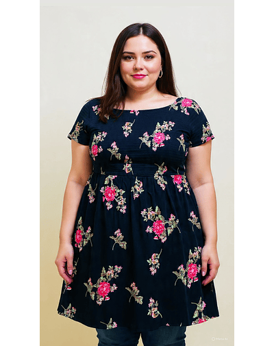 Vestido Rayon Talla XL