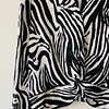 Blusa Crop Print Talla M  3