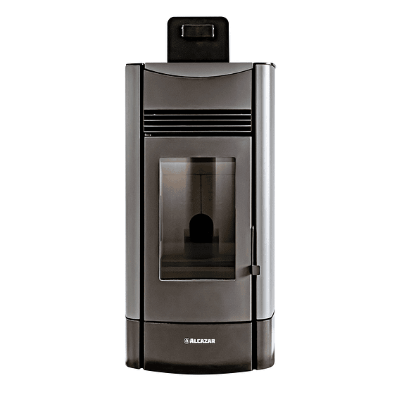 Estufa a Pellet P2000 Gris 4