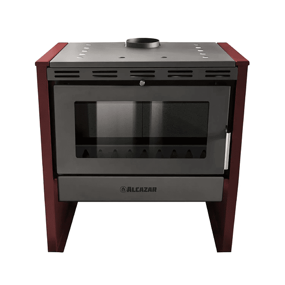 Estufa a Leña Bavara Burdeo 8