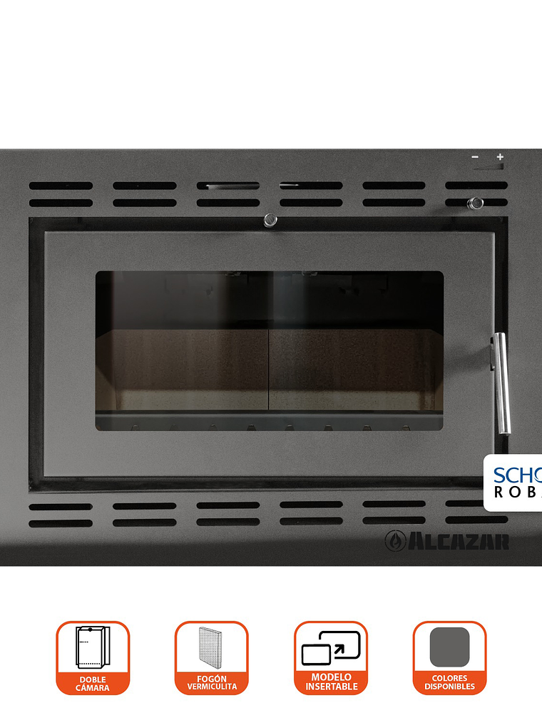 Estufa a Leña Mont Blanc 3