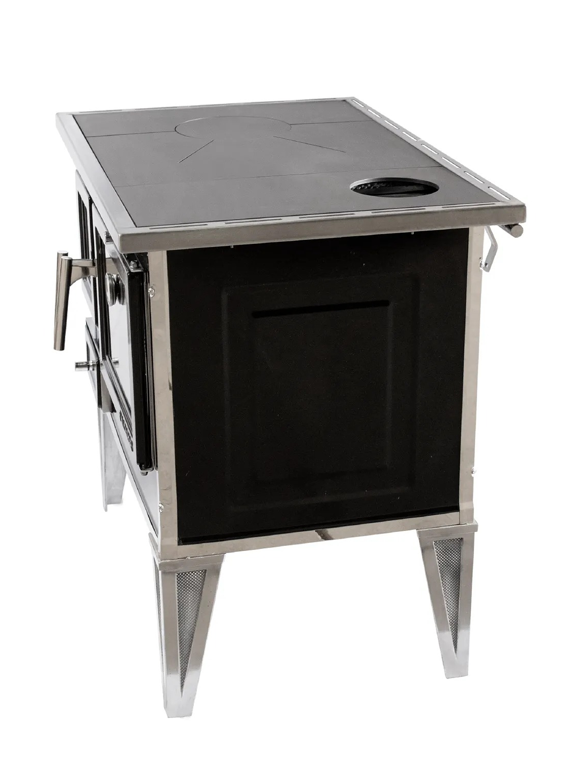 Cocina a Leña Calbuco L90 Negra  7