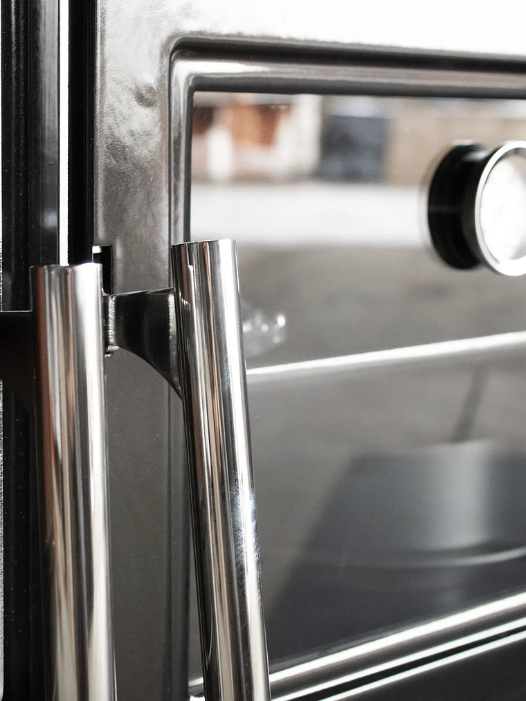 Cocina a Leña Calbuco L90 Negra  10