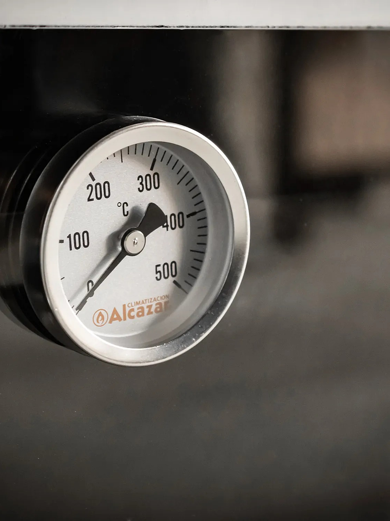 Cocina a Leña Calbuco L90 Blanca 8