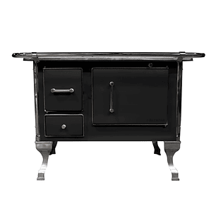 Cocina a Leña Llaima 90 Negra