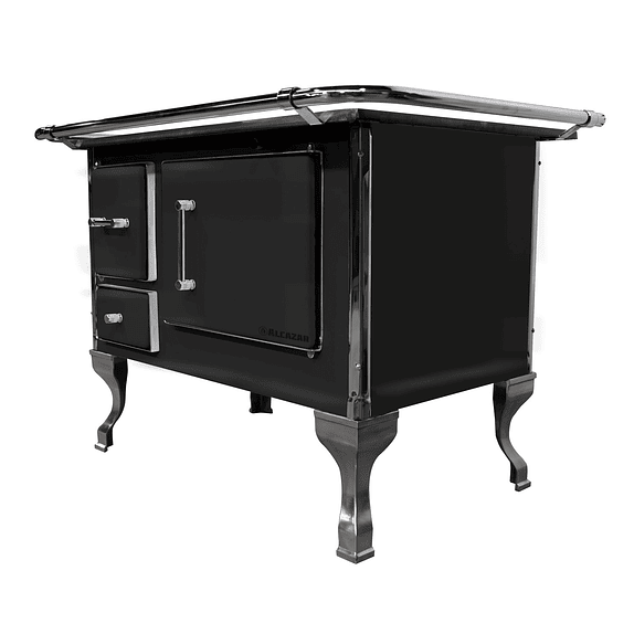 Cocina a Leña Llaima 90 Negra 7