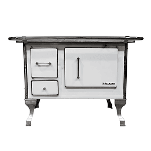 Cocina a Leña Llaima 80 Blanca