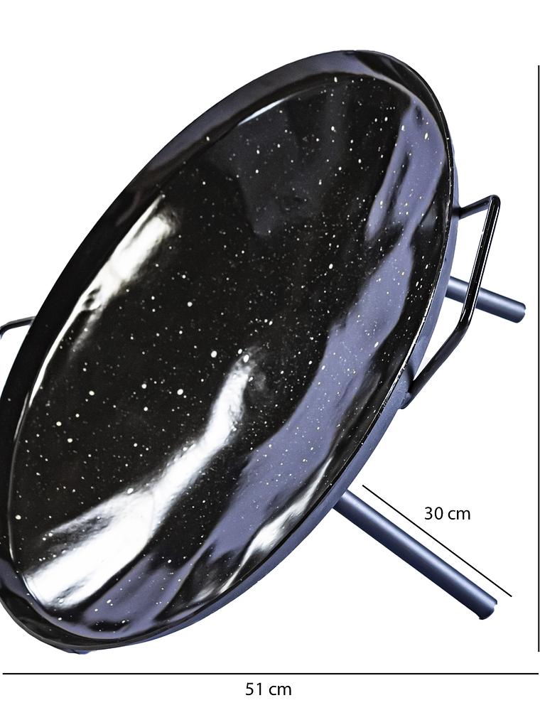 Pack Parrilla Lican +  Disco Enlozado + Encendedor de Carbón Alcázar  3