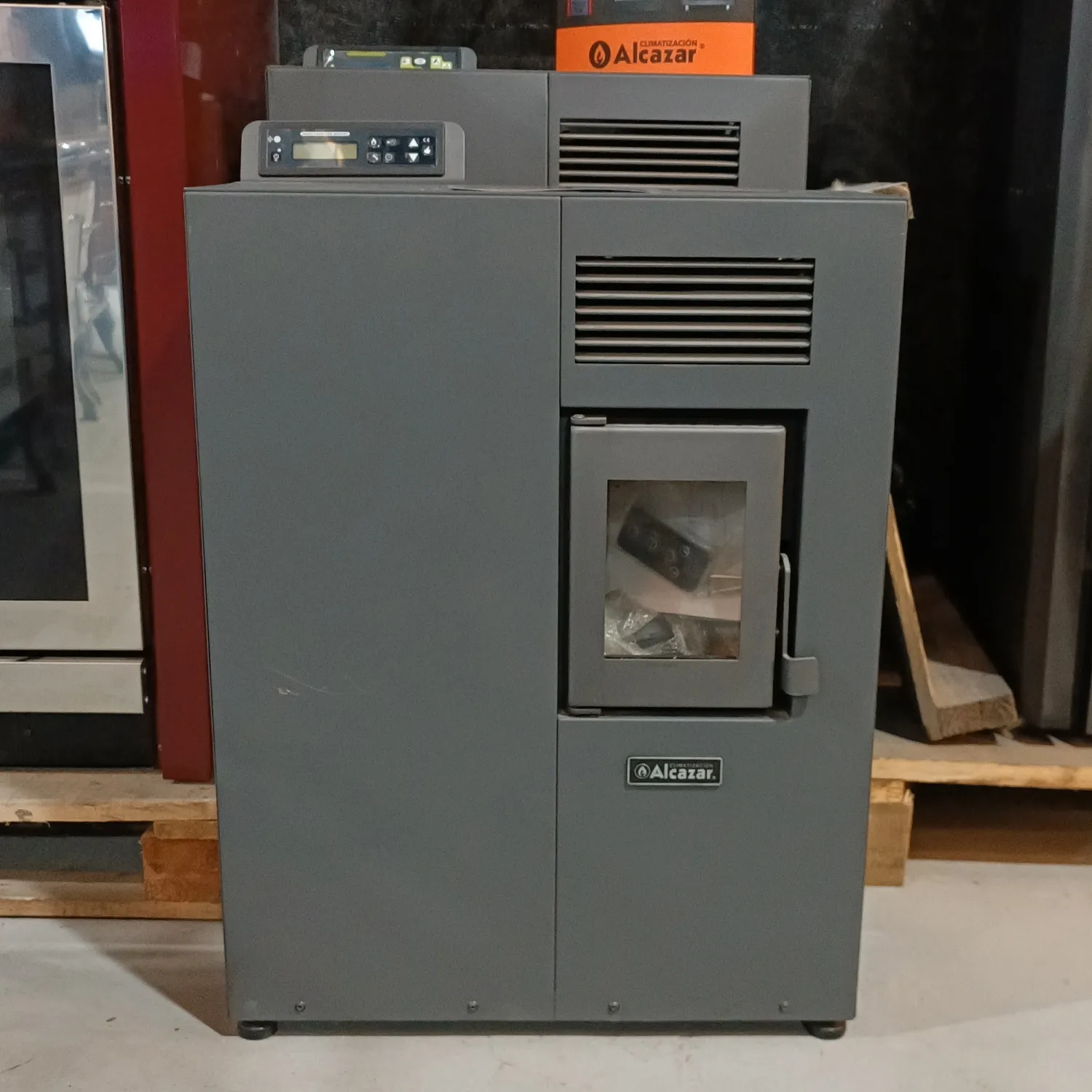 Estufa Pellet Alcazar P1500  Reacondicionada