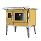 Cocina a Leña Calbuco L70 Amarilla - Miniatura 7