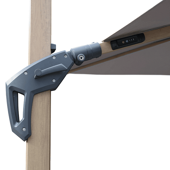 Parasol Alcazar Beige 3x3  6