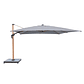 Combo Parasol Alcazar Gris 4*4 + Estufa de Patio Inferno - Miniatura 4