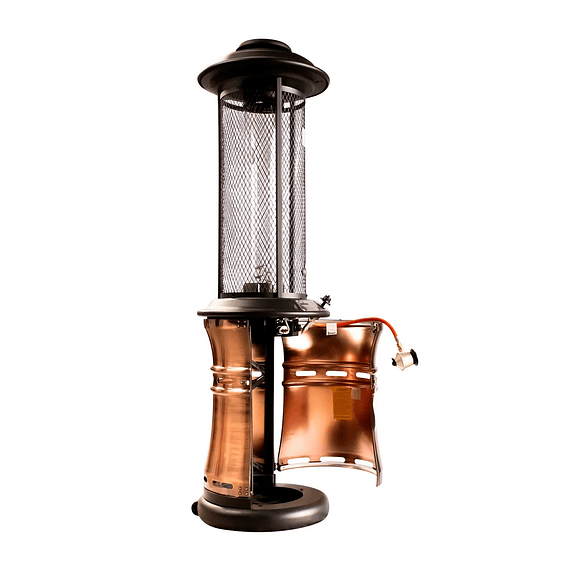 Combo Parasol Alcazar Beige 4*4 + Estufa de Patio Inferno 8