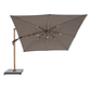 Combo Parasol Alcazar Beige 4*4 + Estufa de Patio Inferno - Miniatura 4