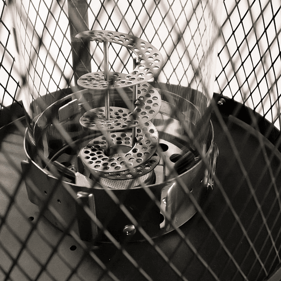 Combo Parasol Alcazar  Beige 3*3 + Estufa de Patio Inferno 13