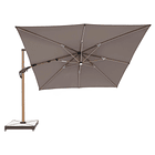 Combo Parasol Alcazar  Beige 3*3 + Estufa de Patio Inferno 4